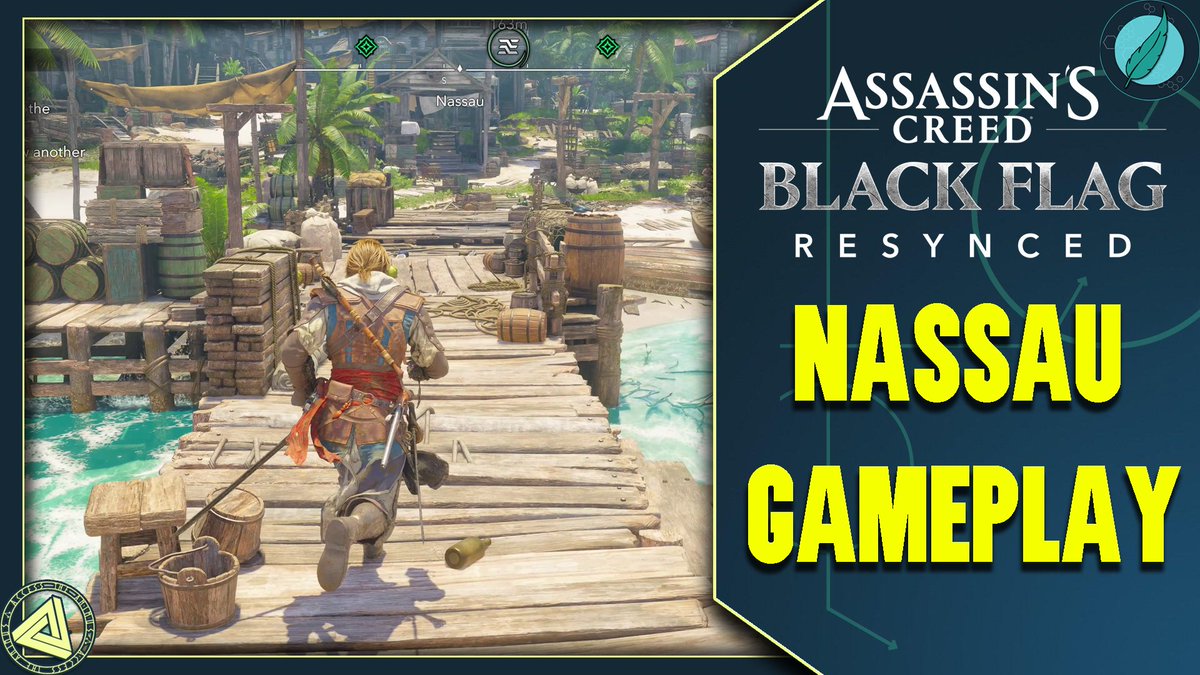 In this new video we are showing 12 minutes of New Nassau Exploration & Stealth Gameplay (and a cutscene!) of 🏴☠️ Assassin's Creed Black Flag Resynced 🏴☠️ including 🔵 New Side Mission 🔸 New Adéwalé Cutscene 🔵 AC Unity Assassination Animation 🔵 Blowpipe / Sleep Dart 🔵 Historical Codex 🔵 Nassau Map 🔵 World Event 🔵 Immediate "teleport" short to ship