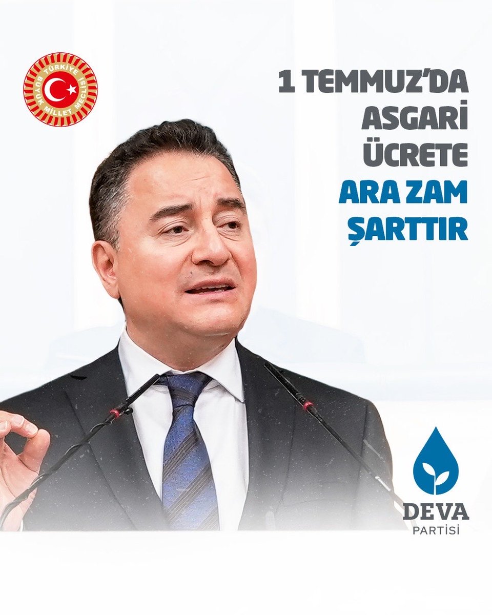 1 Temmuz'da asgari ücrete ara zam şarttır; Ara zam vermemek kul hakkıdır, hak gaspıdır.