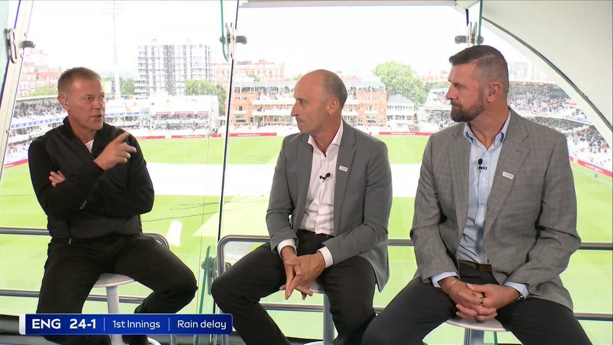 A talk on Vaibhav Sooryavanshi during the break in England Vs New Zealand Test.