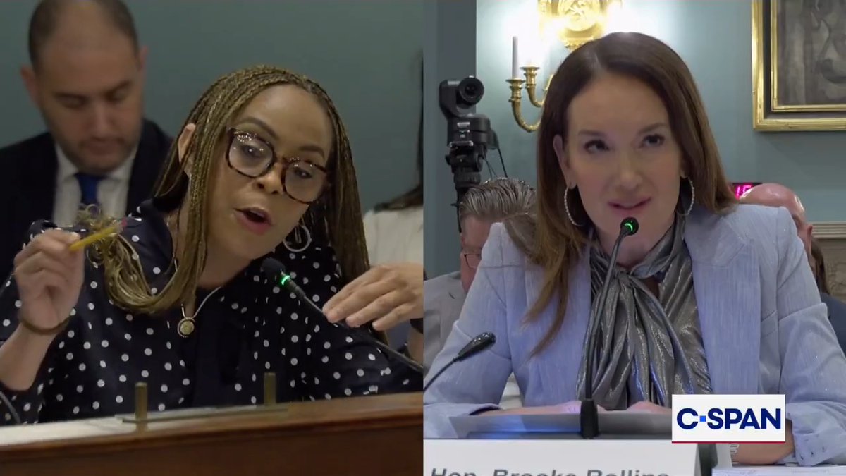 Exchange between Rep. Shontel Brown and Agriculture Secretary Brooke Rollins (Secretary Brooke Rollins) on families no longer being on SNAP.