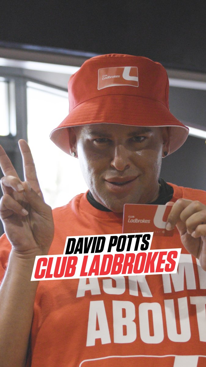 Introducing Club Ladbrokes for Gaming! 🤩 Rewards for ALL members... not just David Potts! Head to your local Ladbrokes shop to join the club!
