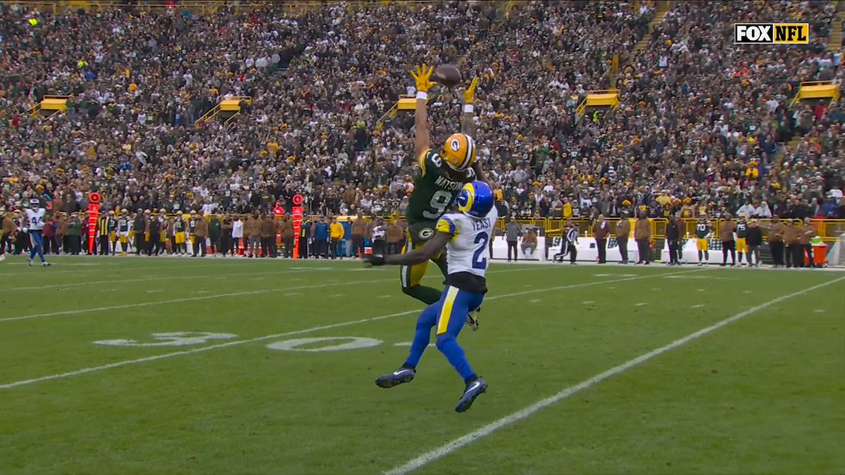 .Christian Watson making plays like these with the Green Bay Packers for years to come 🤝