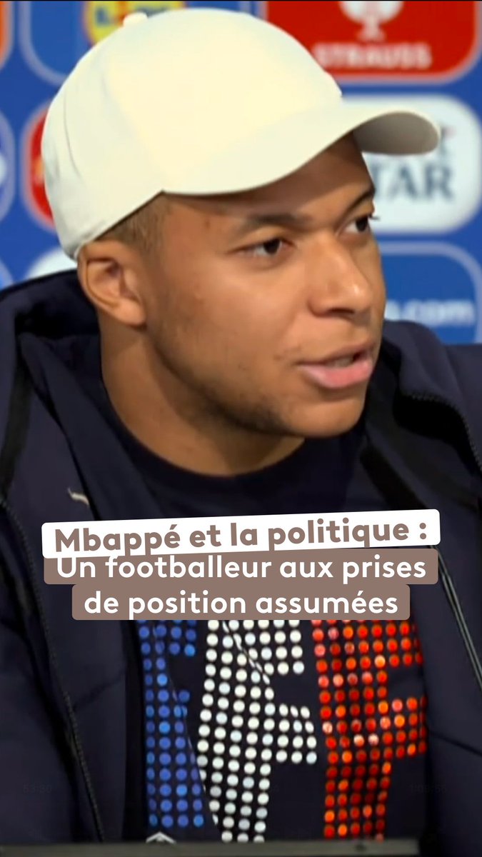 « On ne doit pas être déconnecté du monde qui nous entoure, et encore moins quand ça concerne notre pays. » Mbappé, un footballeur aux prises de position assumées. "Mbappé, la diplomatie du ballon rond" est dispo sur et le 6 juin sur notre chaîne YouTube.