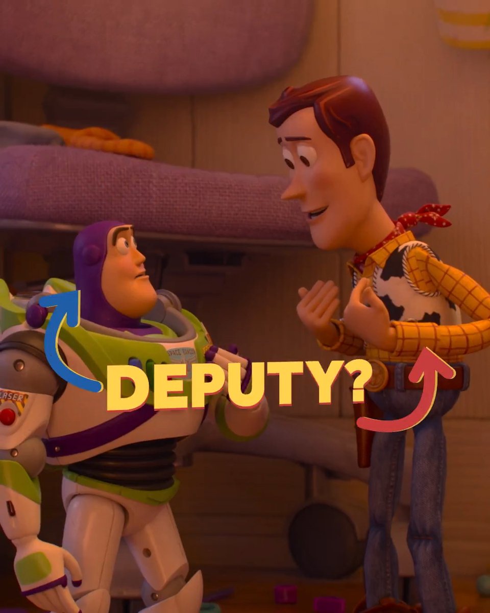 it's good to see them fighting again #ToyStory5 is only in theaters June 19