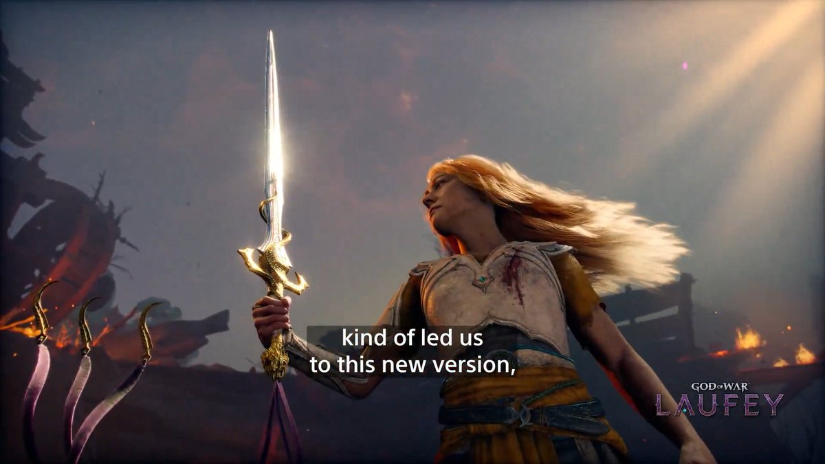 God of War Laufey blends elements from the Greek and Norse sagas. Faye jumps, freely wields magic, and possess lethal agility. Learn what else she brings to the series: