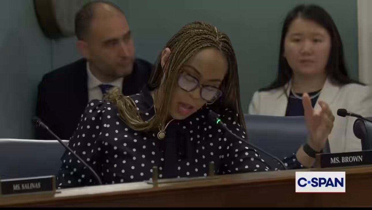🔥 Rep. Shontel Brown to Trump’s Ag Sec Secretary Brooke Rollins: “You called it ‘GOOD NEWS’ 4.5 Million people were ‘MOVED OFF’ SNAP (food stamps) — they’re not leaving the program because they’re doing better… millions of Americans are going hungry and you’re saying it’s a success story.”🤔