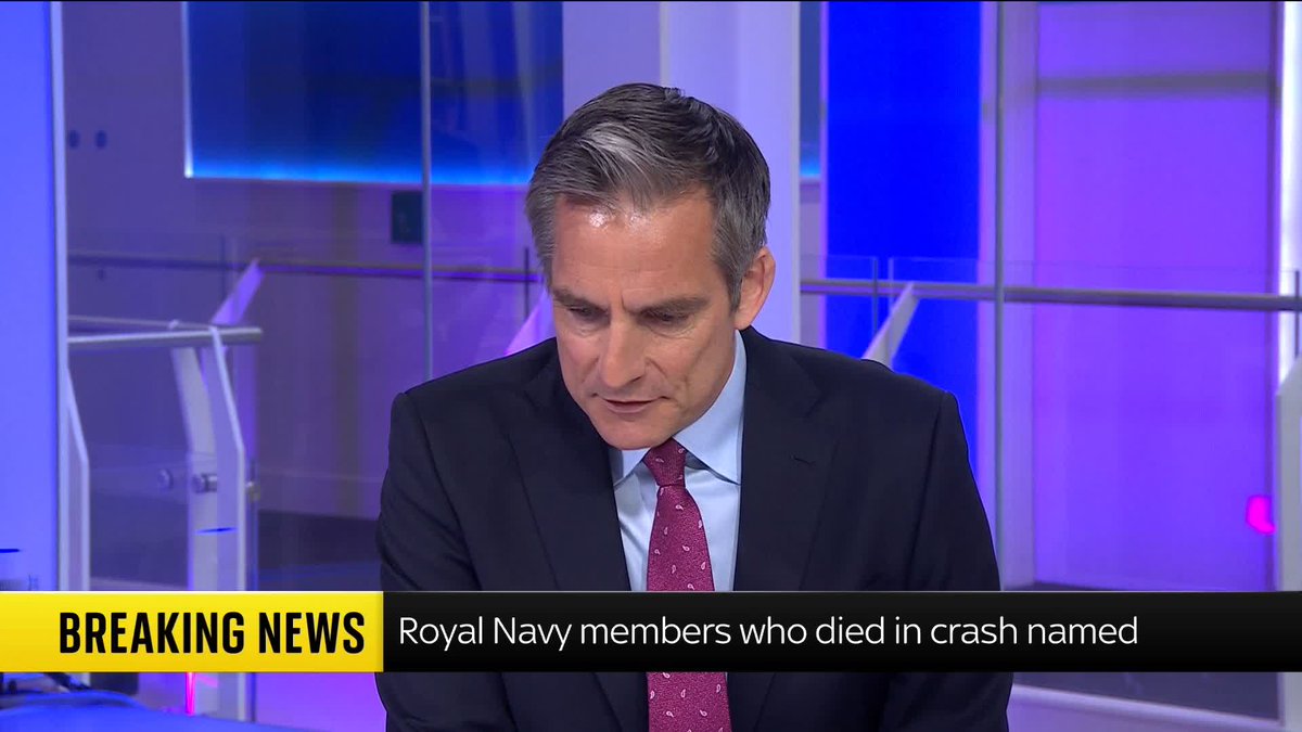 BREAKING: Three Royal Navy members who died in helicopter crash in Devon named 📺 Sky 501, Virgin 602, Freeview 233, and YouTube