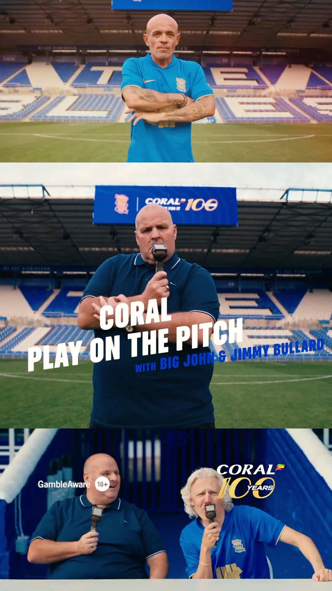 As part of our partnership with Birmingham City FC, some lucky Coral customers won the opportunity to play on the pitch at St Andrew's @ Knighthead Park. With Big John & Jimmy Bullard taking control of the commentary... what could possibly go wrong? 👀 big john the boshfather | Jimmy Bullard | Clinton Morrison | Will Brazier