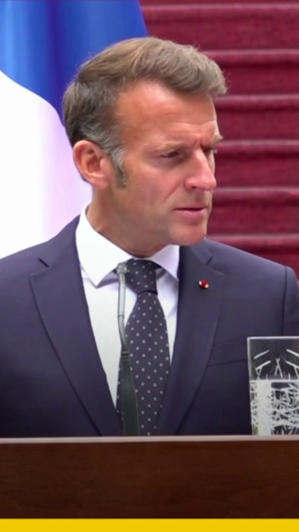 Xenia Fedorova: la chroniqueuse "était en charge d'une agence de propagande d'État" russe, rappelle Emmanuel Macron #BFM2