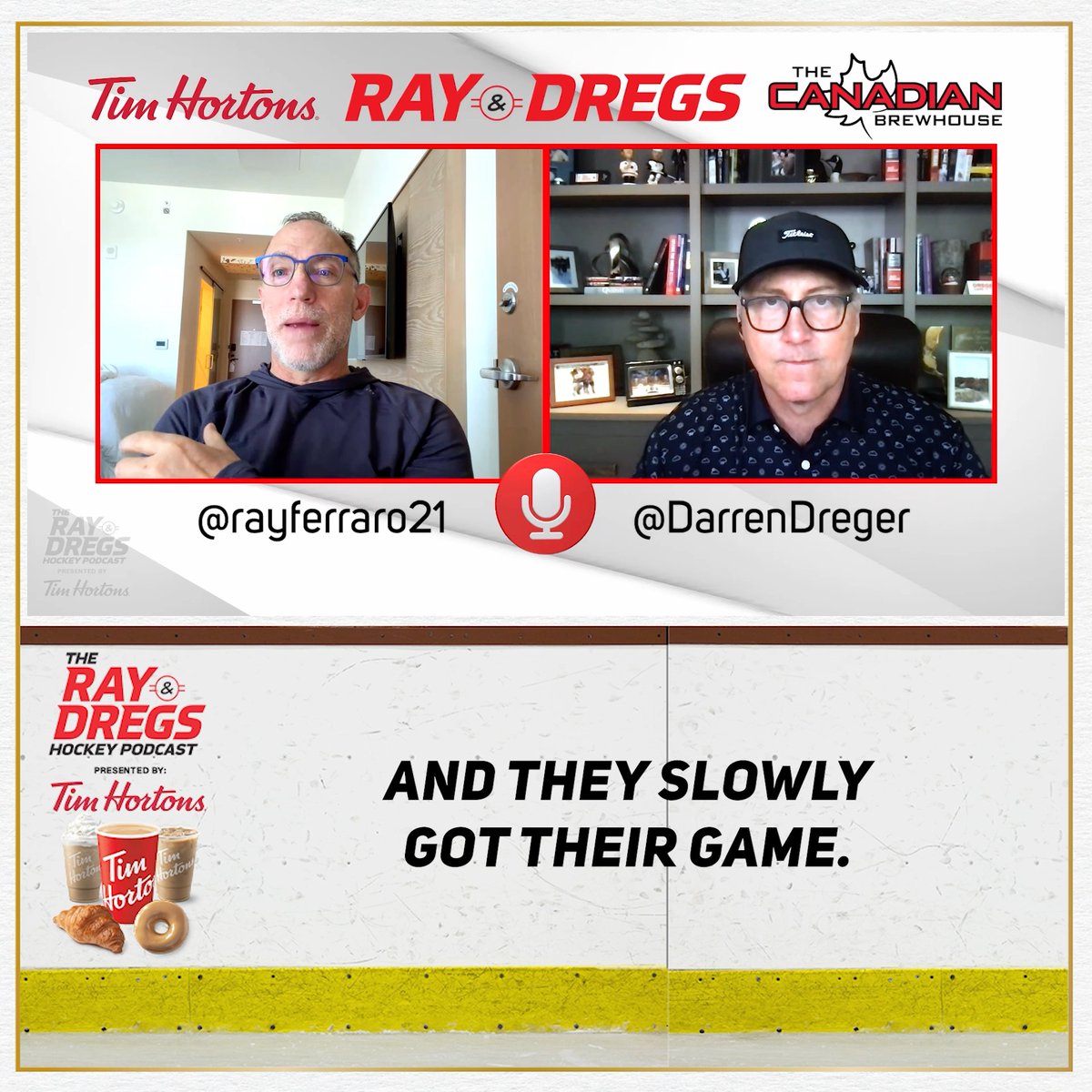 🚨Next Door to "Must Win"🚨 An 0-2 hole heading to Vegas might to too deep for the Hurricanes to crawl out of. Can history repeat itself from the East Final? Ray Ferraro Darren Dreger discuss in The Canadian Brewhouse Headlines! Full pod presented by Tim Hortons On all platforms here: