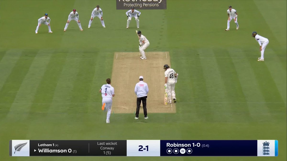"What a comeback for Ollie Robinson!" 🤩 New Zealand are 2-2