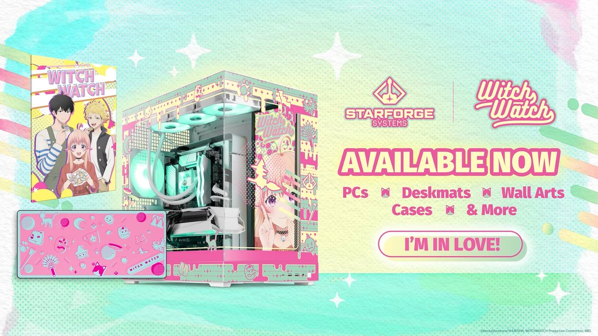 So good you’d swear its magic. ✨ Cast a spell on your set-up with the Starforge X Witch Watch collaboration!