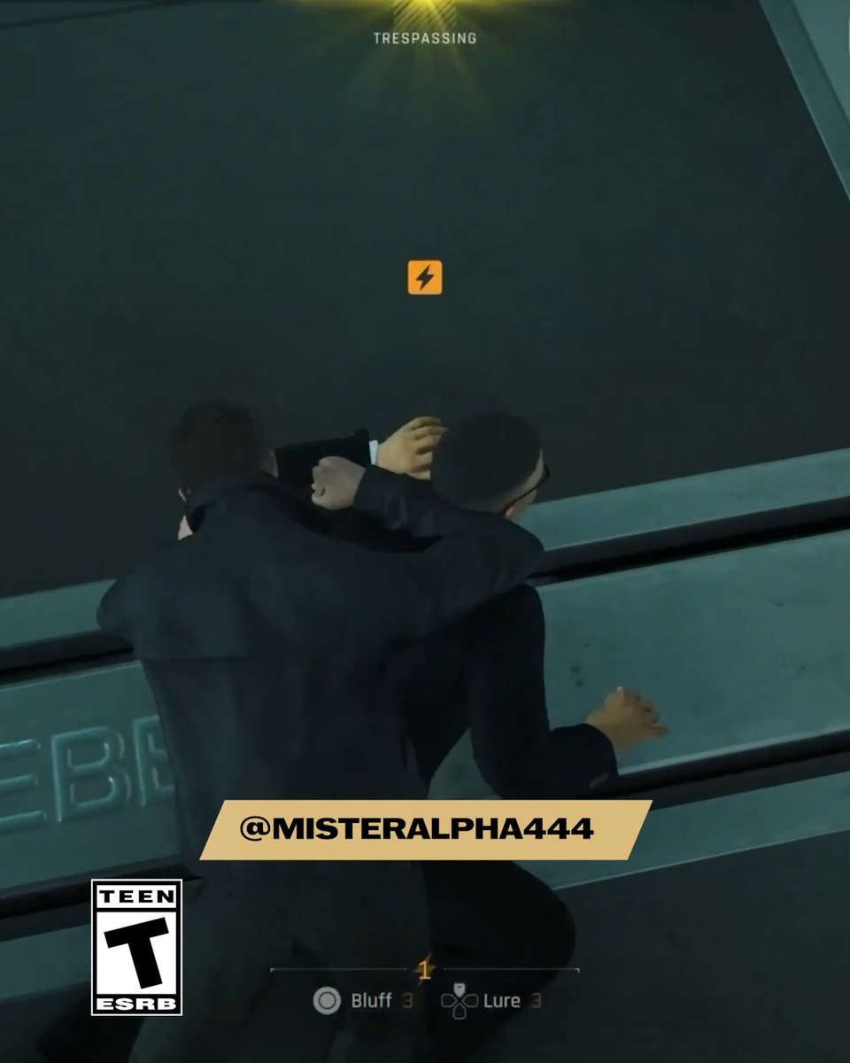 By vaulting over obstacles, MisterAlpha444 moves around quickly and quietly. Could you keep up with this speed? #007FirstLight #EarnTheNumber