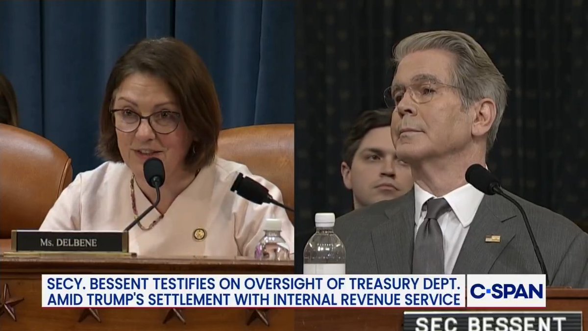 .Rep. Suzan DelBene: "You failed to impose basic safeguards that left millions of Americans personal data vulnerable to unauthorized access and abuse…do you take responsibility for that?" Secretary Bessent: "I will take responsibility. It was read only; they had no ability to edit."