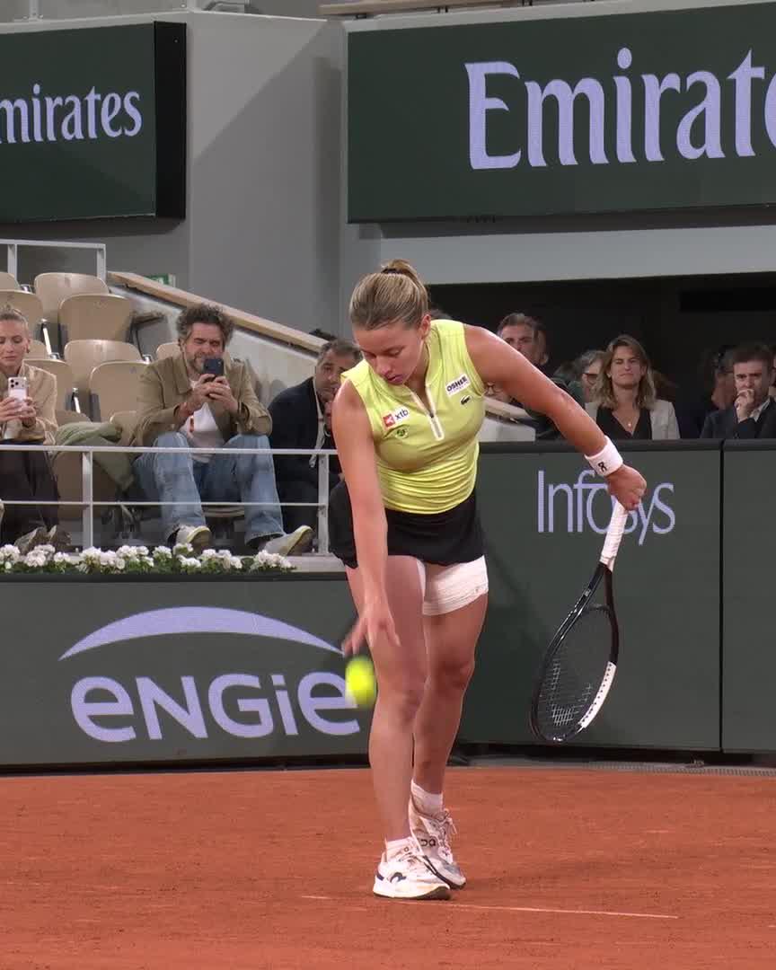 What a way to qualify for your first Grand Slam final 🤩 #RolandGarros