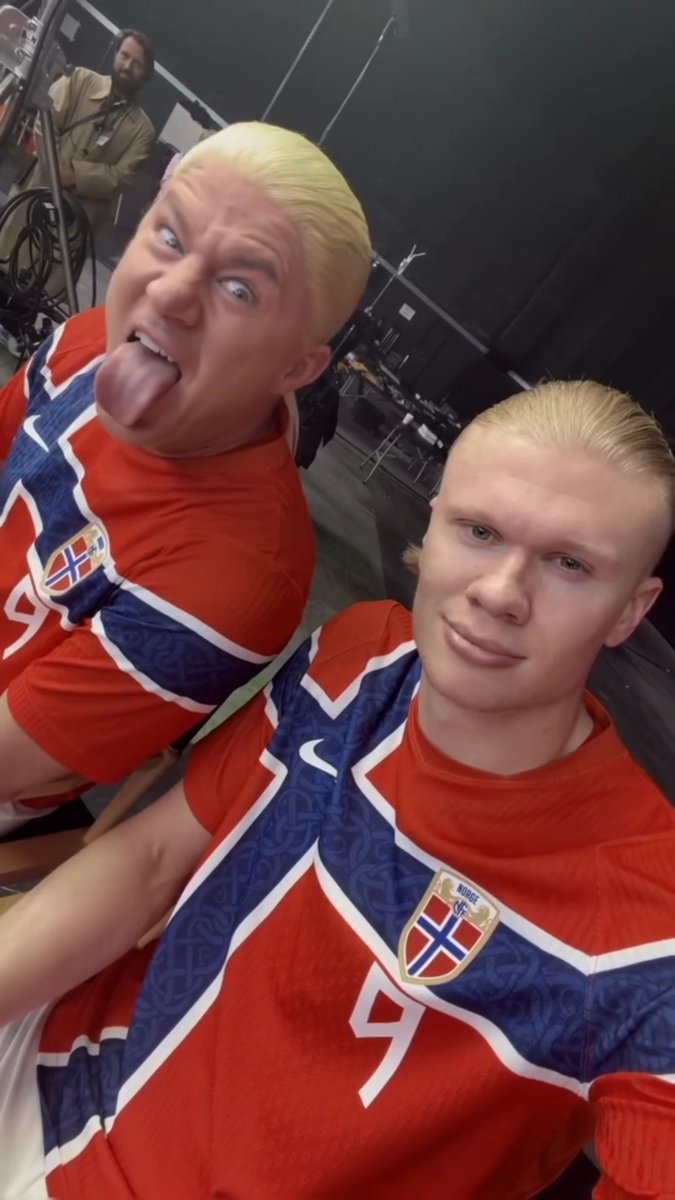 Sí se parecen, ¿no? La dupla que no sabíamos que necesitábamos: Channing Tatum y Erling Haaland 😂 (vía erling)