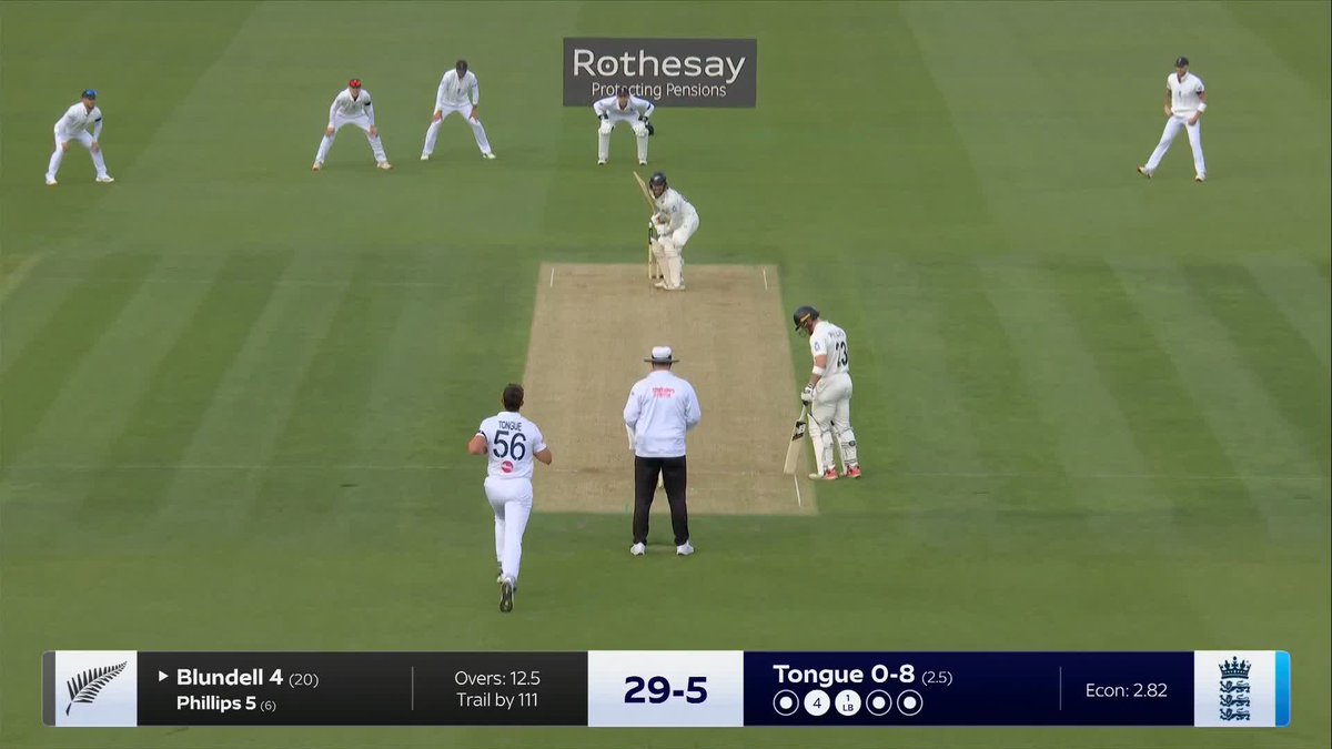 Josh Tongue gets his 50th Test wicket! 👏