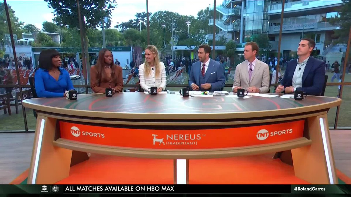 .@venuseswilliams is picking the "least likely" winner Maja Chwalinska to take the #RolandGarros crown 👑