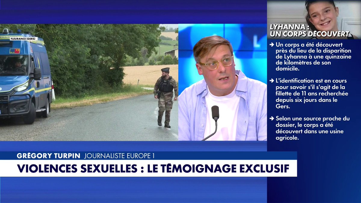 Le témoignage poignant de Grégory Turpin, victime de violences sexuelles à 11 ans : «Je conseille aux familles d'être vigilantes, ce mal-là peut être partout, dans notre entourage, notre club de sport», dans #Facealinfo Toute l'info est à retrouver sur