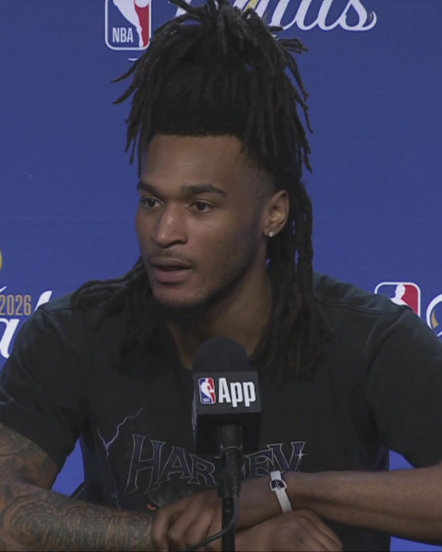 "We feel like we're the better team. We didn't play well and still had a chance to win." Stephon Castle on the Spurs' Game 1 loss: