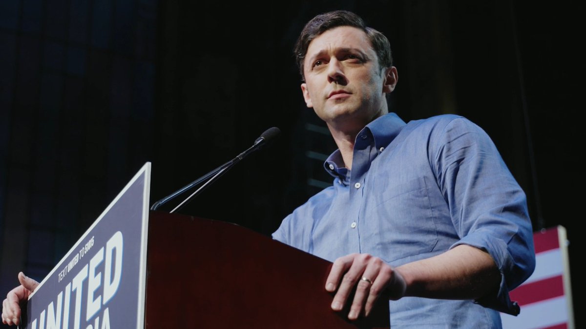 Ossoff: Freedom is rare. Stretching back beyond the horizon of recorded history, most humans who have ever lived have lived at the mercy of lords and masters and kings. But we're a nation founded on the rejection of kingdom. We're a nation founded on the radical idea that all human beings have a natural right to liberty.