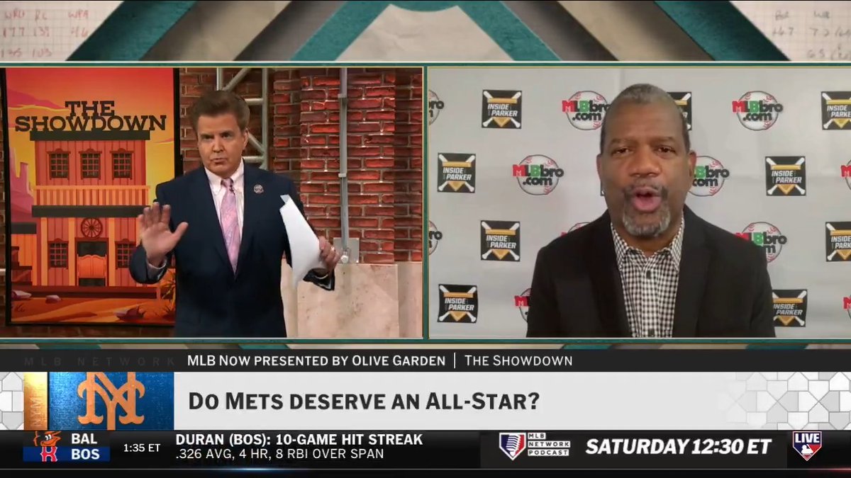 "Not even Juan Soto belongs on the All-Star team." 😳 robparkerMLBbro's latest hot take is that this year's Mets don't deserve a representative at the All-Star Game. #MLBNowShowdown