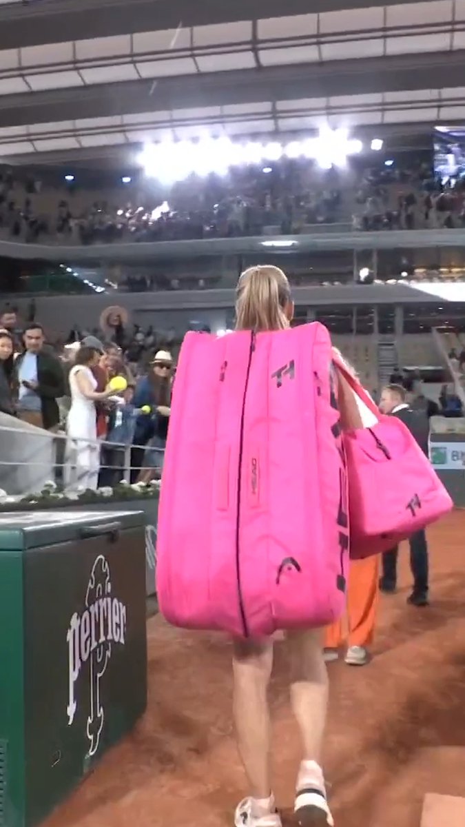 Even Anne Keothavong was in awe of the tennis Maja Chwalińska has produced at Roland-Garros this year 🤯