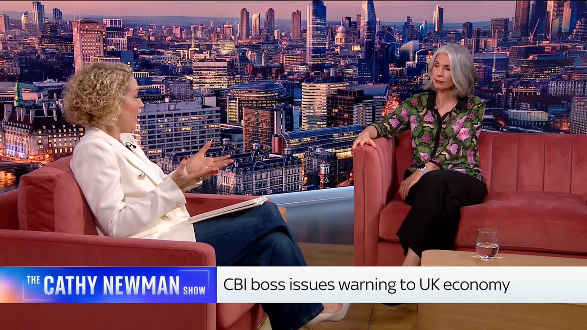 'I think what business leaders want to see is not a summer of speculation' Rain Newton-Smith, the boss of the Confederation for British Industry tells @CathyNewman: 'What we can't have is a summer of politicians looking inward'