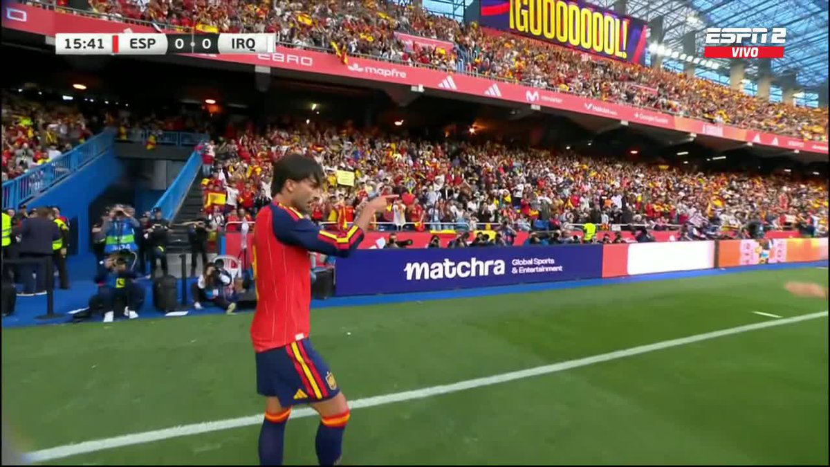 🇪🇸💥 FERRÁN TORRES Y EL 1-0 DE ESPAÑA VS. IRAQ, EN UN AMISTOSO. Atención al canto del Bambino... 🤣