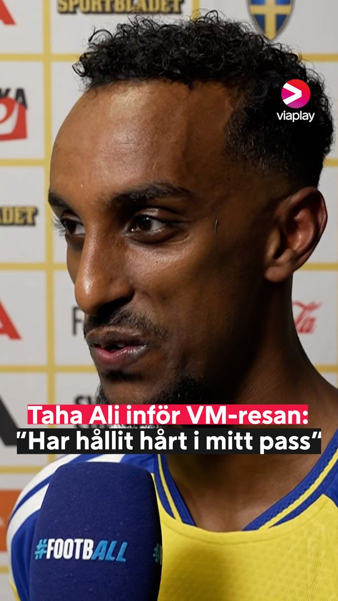 Taha Ali lever drömmen och ser fram emot avresan till USA på lördag 🔖🇺🇸