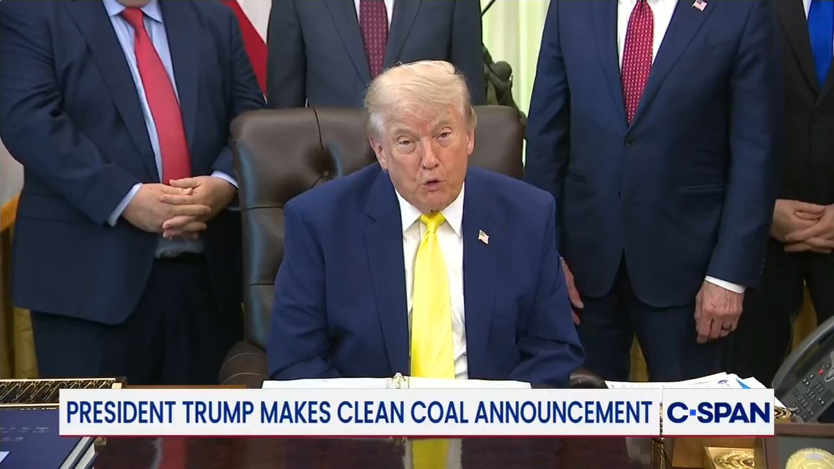 President Trump: "So many of the successful countries they're using coal, if you look at some of the real great failures countries they're using wind — puts you right out of business, very expensive."