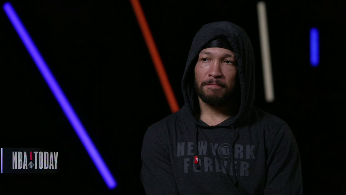 "There's going to be things that happen throughout a game where we can't control, but as long as we're on the same page and have each other's backs, we'll be able to make up for it." Jalen Brunson sat down with Malika Andrews following the Knicks' Game 1 win 🏀