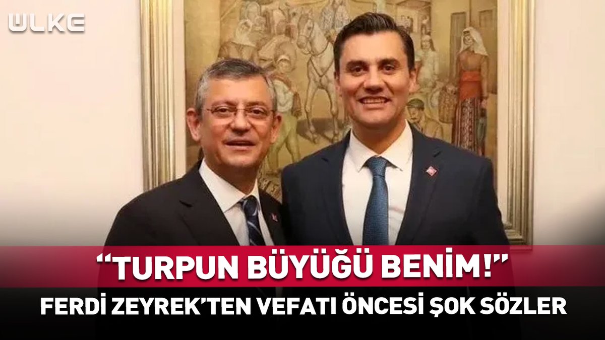 "Turpun büyüğü benim!" Ferdi Zeyrek'ten vefatı öncesi şok itiraf!