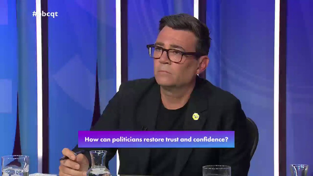 “I would take the fight to change politics, and change this country, as high as I could” On a potential Labour leadership challenge, Andy Burnham says he is “making no assumptions” on running in the Makerfield by-election, saying he wants to “rebuild politics” #bbcqt