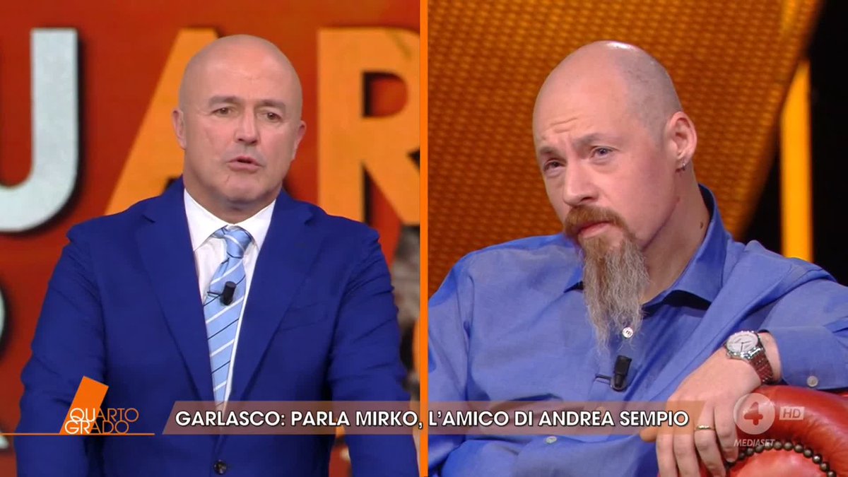"Andrea portava il 44 di scarpe all'epoca, ne sono sicuro" Ospite in studio a #Quartogrado Mirko Crepaldi, amico di Andrea Sempio