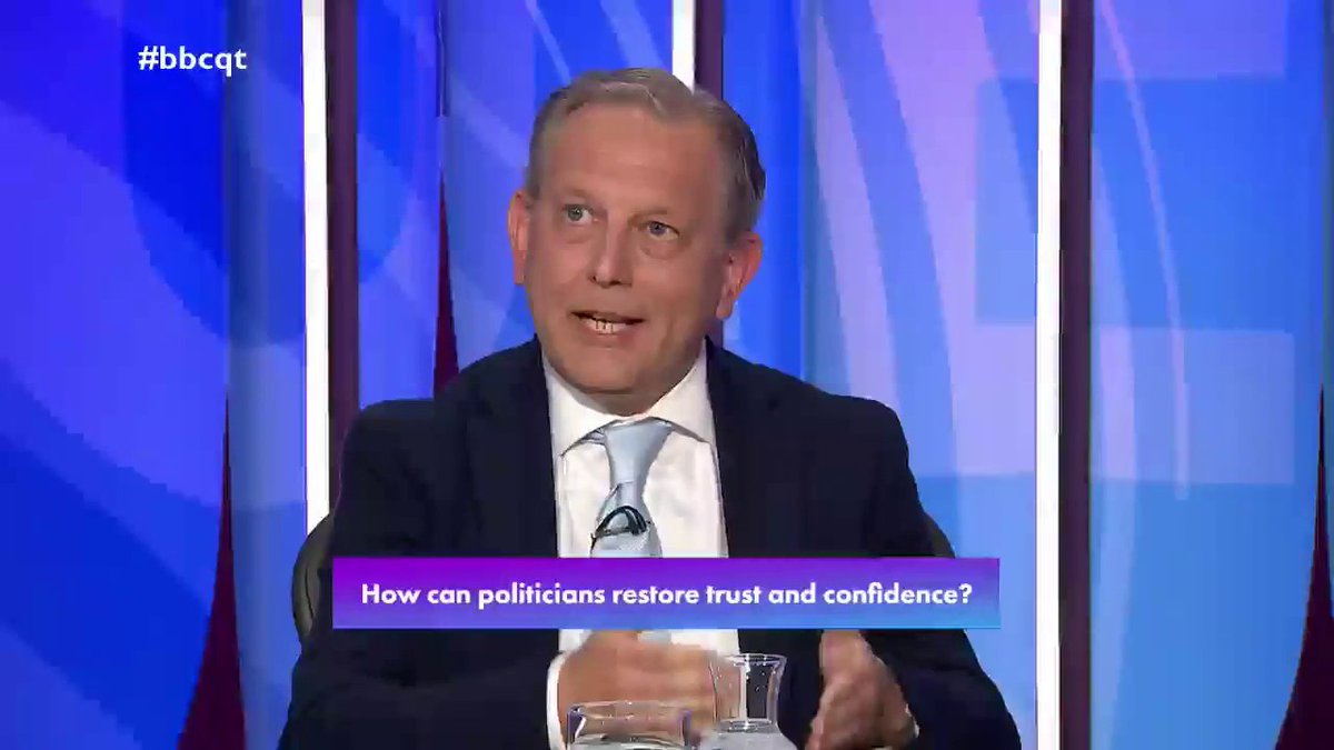 “You have got the right… to vote people out when they don’t do what they have said to do” Conservative Michael Winstanley says we should be “judging politicians on their actions” not promises, and claims Andy Burnham is putting “party first” #bbcqt