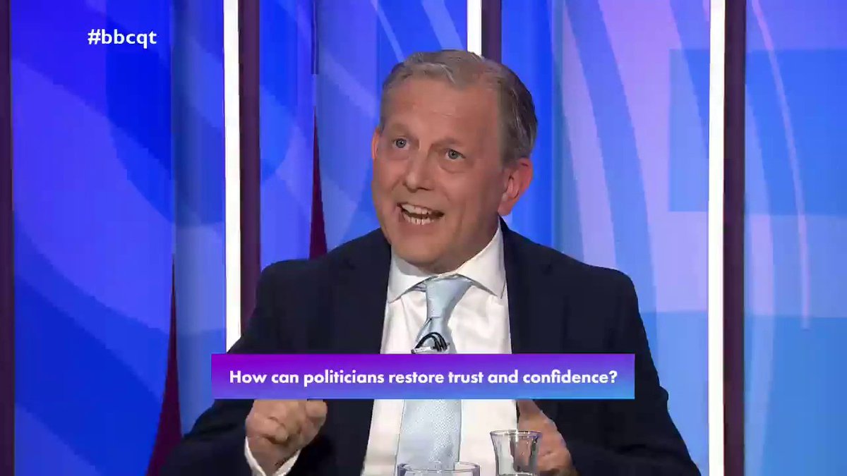 "There's no two ways about it that we had a massive defeat in 2024… you've got to accept and own that we made mistakes" On trust in politics, Conservative Michael Winstanley says his party are “looking forward” and will “oppose what this Labour government is doing” #bbcqt