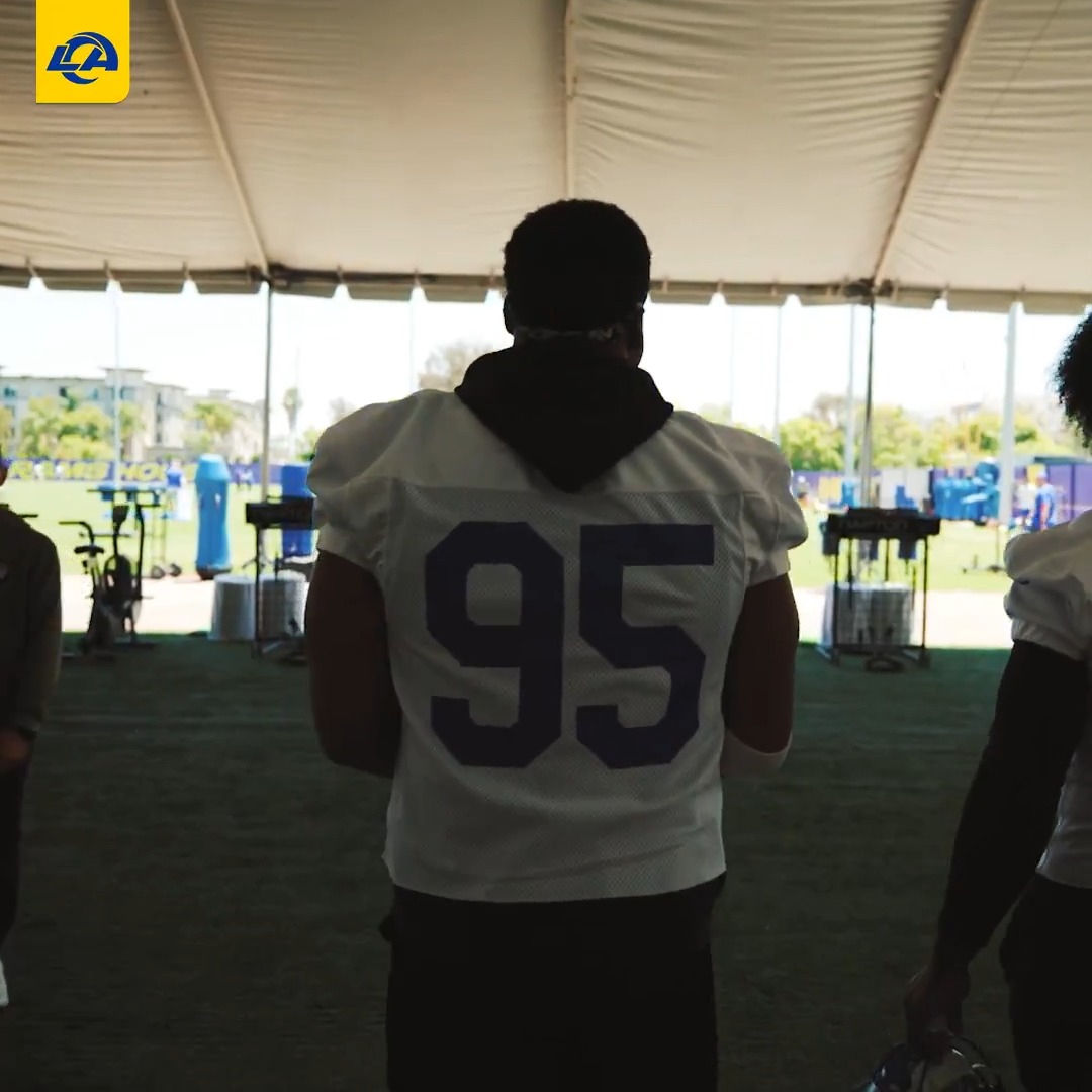 Not your average 9 to 5... Myles Garrett | #RamsHouse