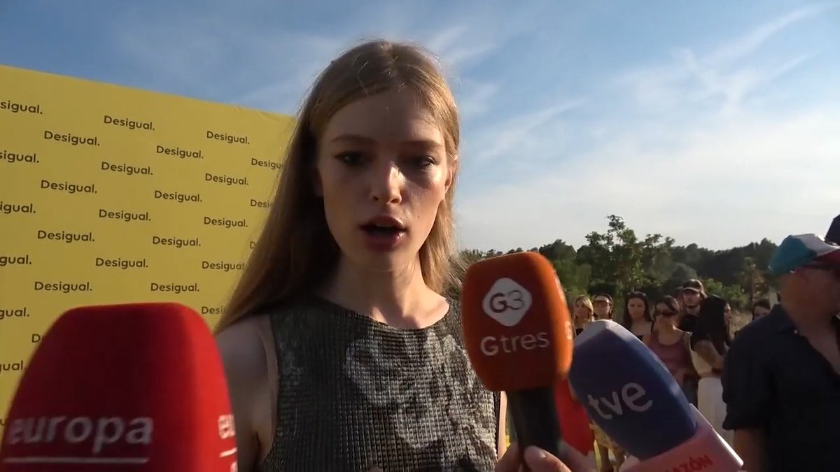 Elon Musk's daughter Vivian Wilson storms out of interview after being asked a question about him. 🎥: Getty