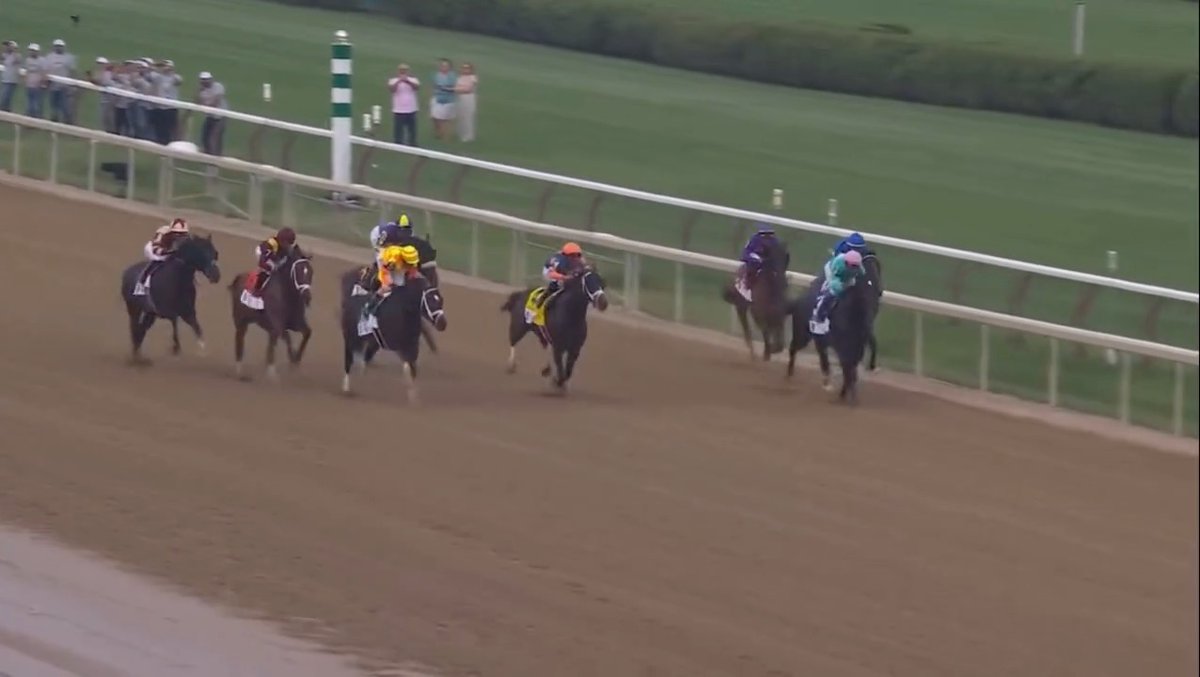 One year later, and we still can’t stop watching Sovereignty win the Belmont Stakes. 🤩
