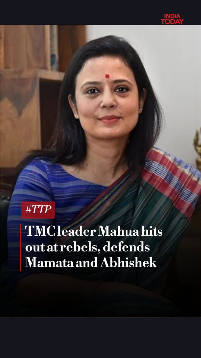 Mahua Moitra lost her cool on rebel TMC MLAs. She said "These are useless people. We are very happy. 60 MLAs gone. Let 10 More MLAs go to Ritabrata Congress"