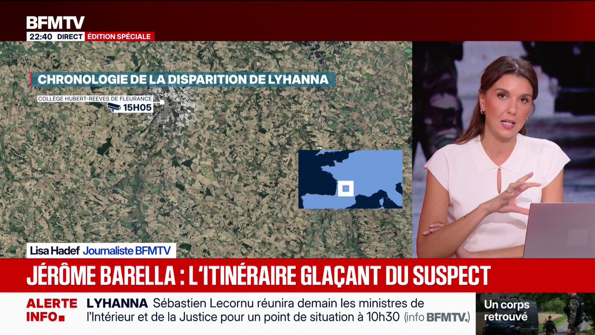 Disparition de Lyhanna: l'itinéraire glaçant de Jérôme Barella, le principal suspect