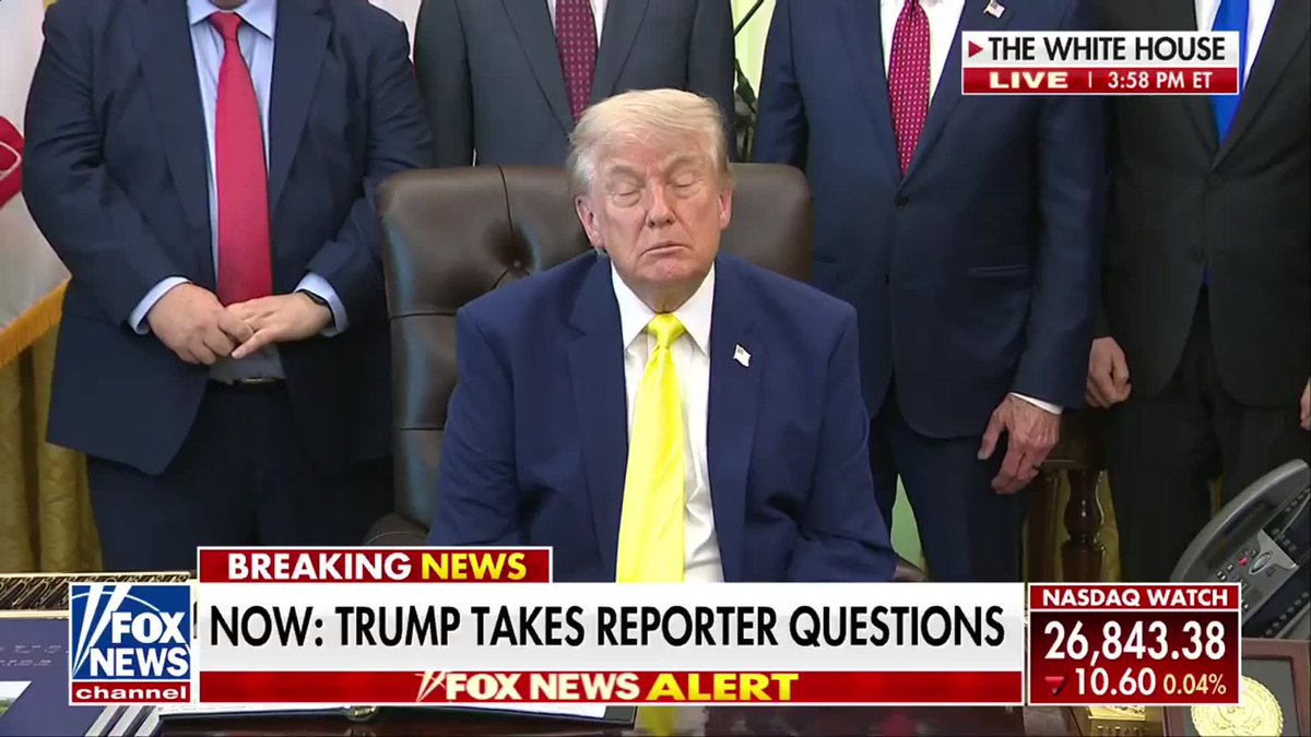 PETER DOOCY: "There's been a lot of talk lately about the Treasury putting your face on a $250 bill... Would you ever be able to tip anyone anything but that?" TRUMP: "Well, I think I'll probably leave it for everybody." "I have actually seen something just about two days ago. I know it's been pushed by a lot of our supporters." "I'm honored that they're doing it, but we'll see how that all works out." "They really like the job we're doing, you know? So that's a great honor." Peter Doocy