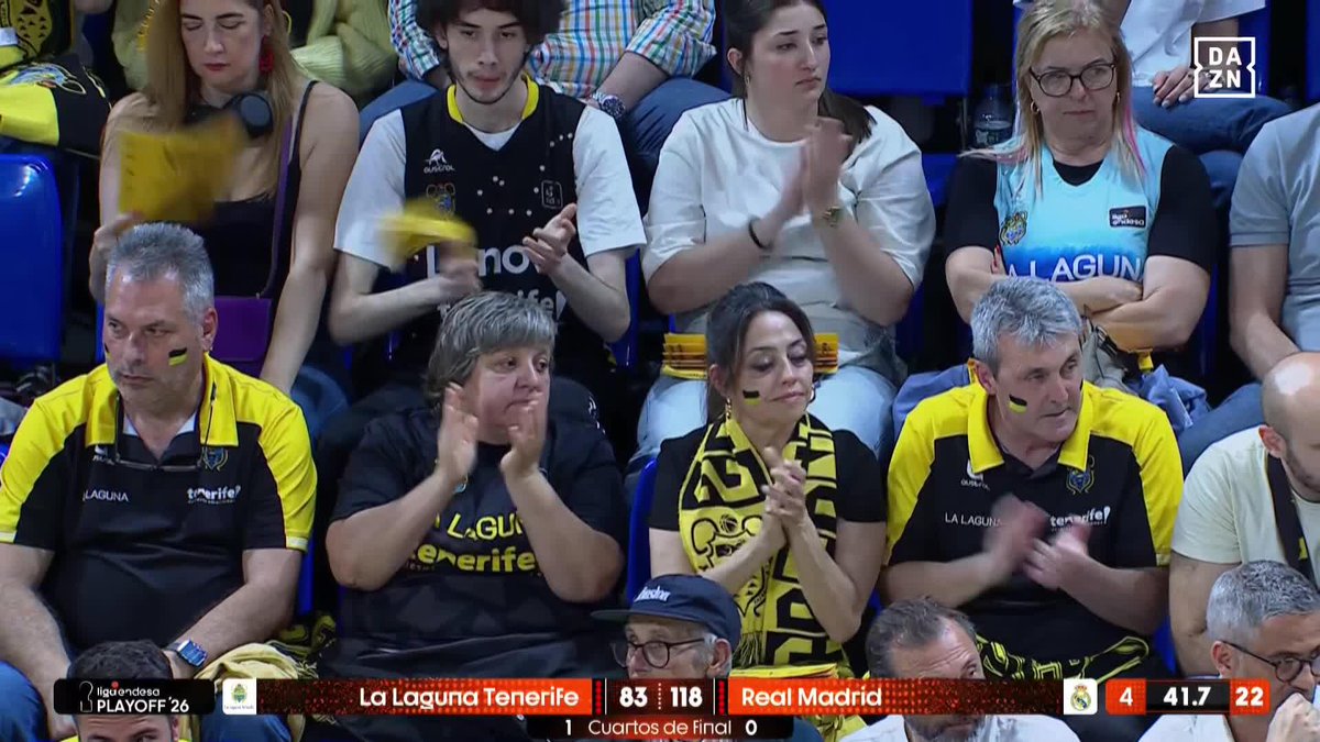 ¡VICTORIA DEL REAL MADRID QUE SACA SU ADN ANTE LA LAGUNA TENERIFE! 🧬 EL PASE A SEMIFINALES DE LA ACB SE DECIDIRÁ EN UN TERCER PARTIDO 🔥 #LigaEndesaxDAZN 🏀