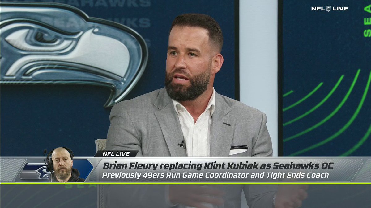.Chase Daniel weighs in on Brian Fleury replacing Klint Kubiak as Seahawks OC ✍️