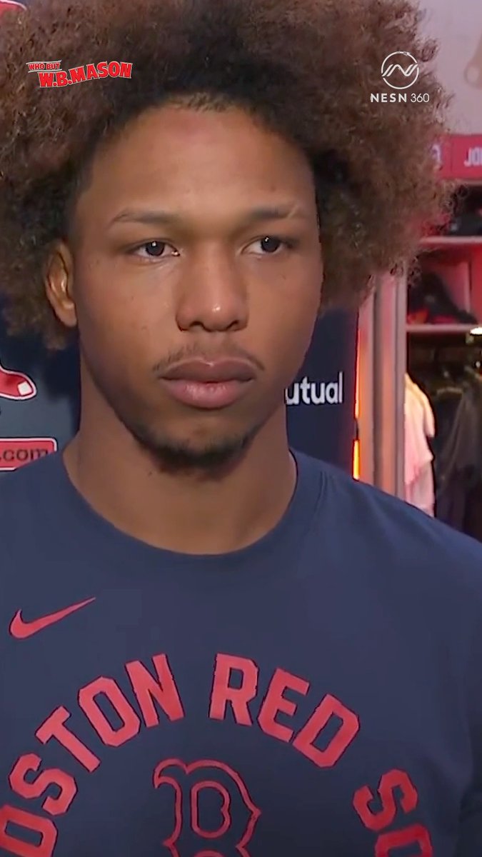 Brayan Bello speaks to the media following the Red Sox 8-2 loss to the Orioles 🎙️ presented by W.B. Mason Co. 🤝