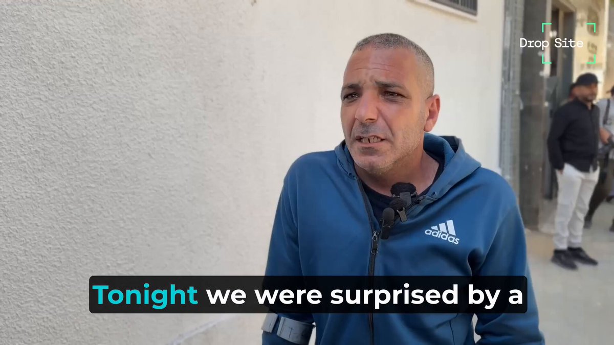 🎥 Drop Site contributor Mohamed Ahmed also spoke with Daoud Al-Masri, a relative of the family killed in overnight Israeli strikes on Gaza City. “They were innocent victims. They had nothing to do with any organization. They were asleep in their home,” he said, and bombed without warning. “They say there is a ceasefire, and then five minutes later they bomb again. They kill children sleeping in their homes.” The attack was part of a wave of strikes across Gaza City that killed at least nine people and left many bodies burned beyond recognition.