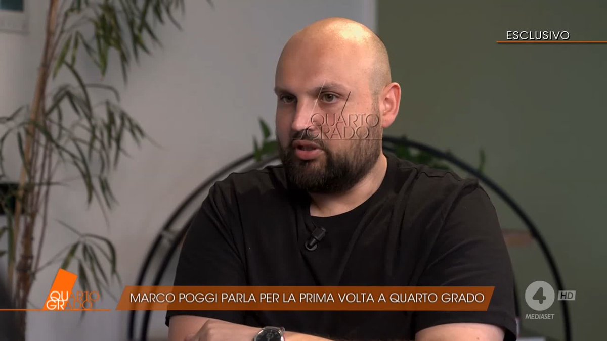ANTICIPAZIONE INTERVISTA ESCLUSIVA MARCO POGGI Dopo 19 anni il fratello di Chiara Poggi rompe il silenzio a #Quartogrado. L'intervista integrale nella puntata di domani, in prima serata su Rete4