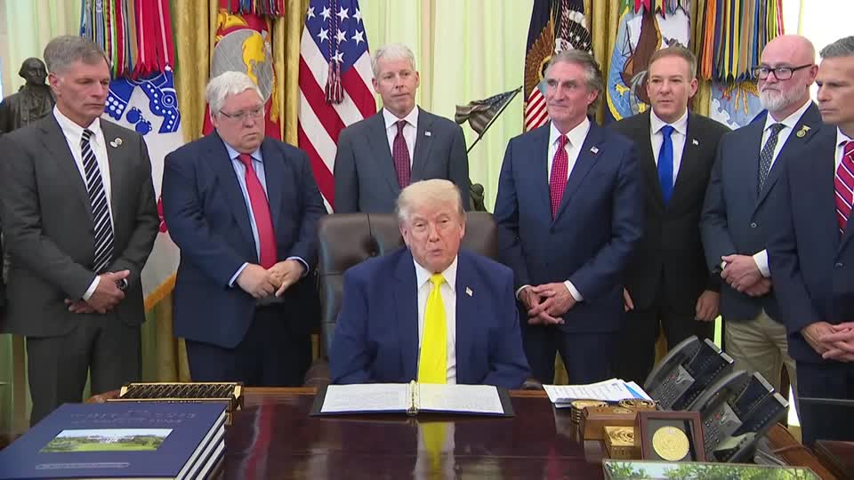 Trump announced a $700 million plan to support coal plants and mines, citing national security concerns and the need for reliable electricity for AI data centers