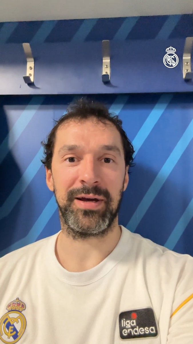 🤳 Sergio Llull: "Nos vemos el sábado. ¡Hala Madrid!".